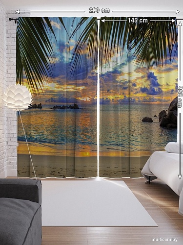 JoyArty Пальмы у теплого моря p_1237