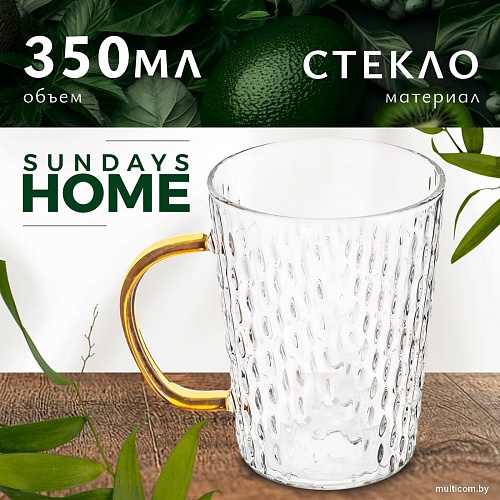 Кружка Sundays Home HGT-06/6 (350 мл)