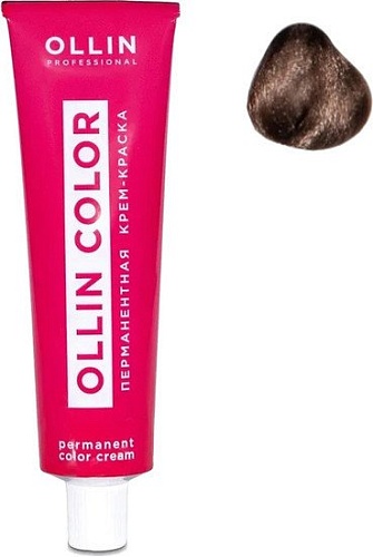 Крем-краска Ollin Professional Color перманентная 6/71 темно-русый коричнево-пепельный 60 мл