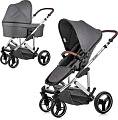 Коляска прогулочная «книга» ABC Design Catania 4 2023 (2 в 1, asphalt)