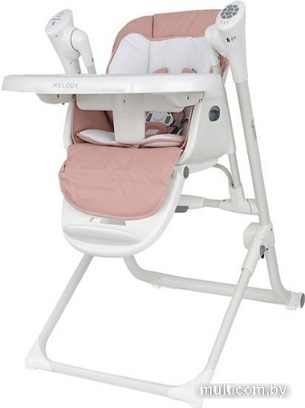 Высокий стульчик Rant Melody RS201 (cloud pink)