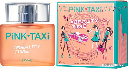Туалетная вода Brocard Pink Taxi Beauty Time for Women EdT (50 мл)