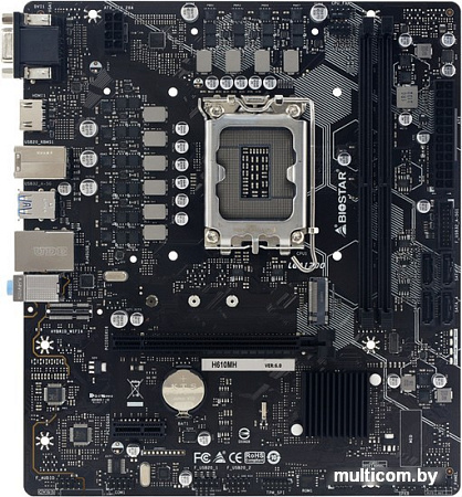 Материнская плата BIOSTAR H610MH Ver. 6.0