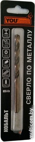 Сверло Yourtools HSS-Co 6.5x63x101мм