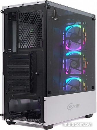 Корпус Powercase Alisio Mesh M3 White ARGB