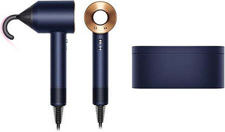 Фен Dyson HD08 Supersonic (с переходником на евровилку, берлинская лазурь/медный)