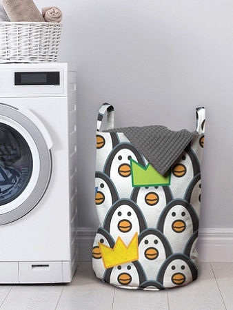 Корзина JoyArty Пингвинье королевство gaba_11864