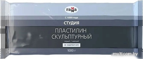 Гамма Студия 2.80.Е100.004.2 (1 кг, серый, мягкий)