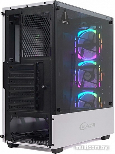 Корпус Powercase Alisio Mesh M3 White ARGB