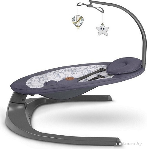 Шезлонг Lionelo Ralf (серый/белый)