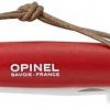 Туристический нож Opinel N°8 Trekking темляк (красный)