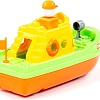 Игрушечный транспорт Полесье Катер Спасатель 47229 (зеленый/желтый/оранжевый)