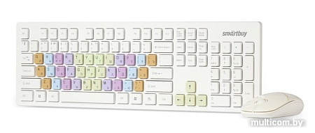 Мышь + клавиатура SmartBuy 218346AG [SBC-218346AG-W]