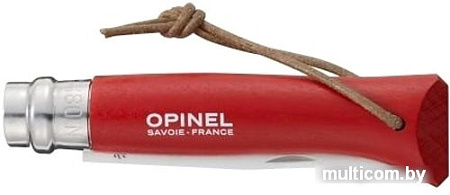 Туристический нож Opinel N°8 Trekking темляк (красный)