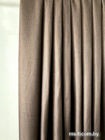 Комплект штор Soft Lines 2226-B11 3x2.6 м (коричневый, 2 шт)