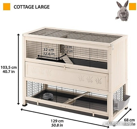 Клетка Ferplast Cottage Large 57094200