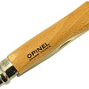 Туристический нож Opinel N°8, нержавеющая сталь, оливковое дерево