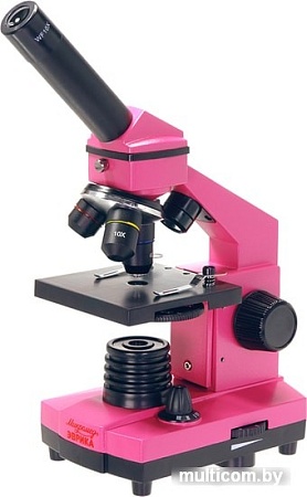 Микромед Эврика 40х-400х в кейсе (фуксия) 25449