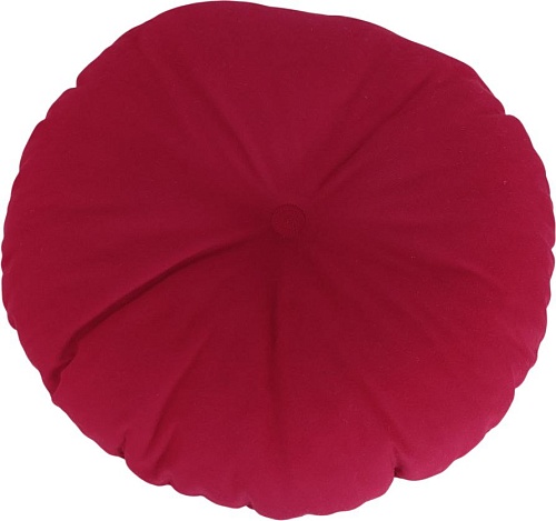 Декоративная подушка Sled Круглая 40x40x10 (красный)