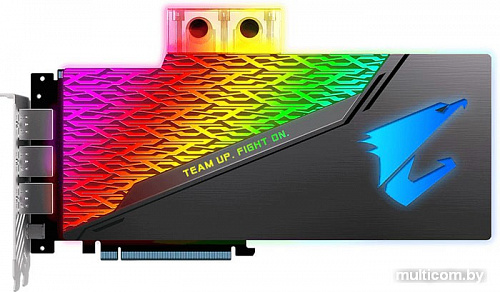 Видеокарта Gigabyte Aorus GeForce RTX 2080 Xtreme Waterforce WB 8GB GDDR6