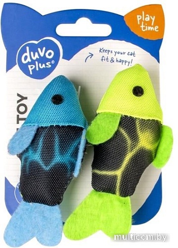 Игрушка для кошек Duvo Plus Рыбки Флэш 12078/DV
