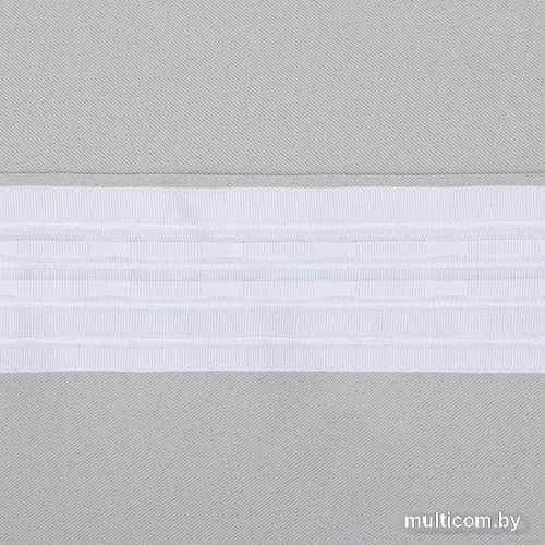 Штора Этель 10339929 1.3x3 м (светло-серый, 1 шт)