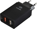 Сетевое зарядное Digma DGWC-2U-QC3.0-BK