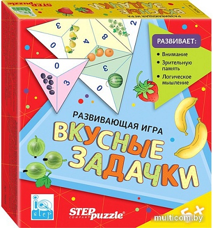 Step Puzzle Вкусные задачки Тримино 76058