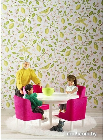 Мебель для кукольного домика Lundby Обеденная группа 60208000