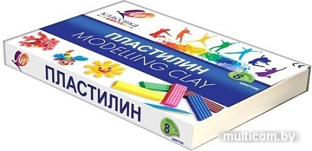 Пластилин Луч Классика 12С 867-08 (8 шт)