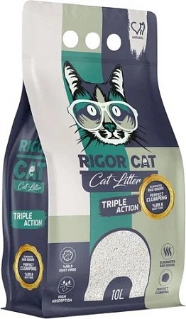 Наполнитель для туалета Rigor Cat Алоэ вера (10л)