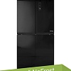 Четырёхдверный холодильник CENTEK CT-1756 NF Black Glass