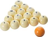 Шары для бильярда Dynaspheres Prime Pyramid BDSPYBR670Y