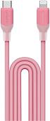 Кабель Momax DL53P 1-Link Flow LC USB Type-C - Lightning (1.2 м, розовый)