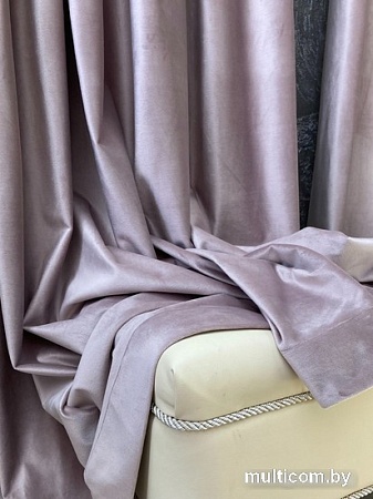 Штора Ника Зварико 7250250 2.5x2.5 м (пепел розы/пыльная роза 20)