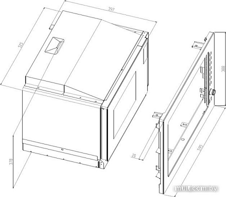 Микроволновая печь BEKO MGB 25333 WG