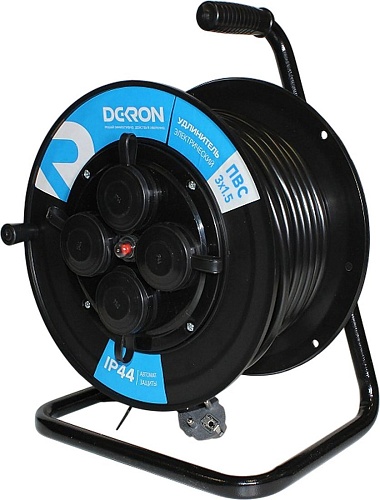 Удлинитель на катушке DEKRON УКП4404-8709