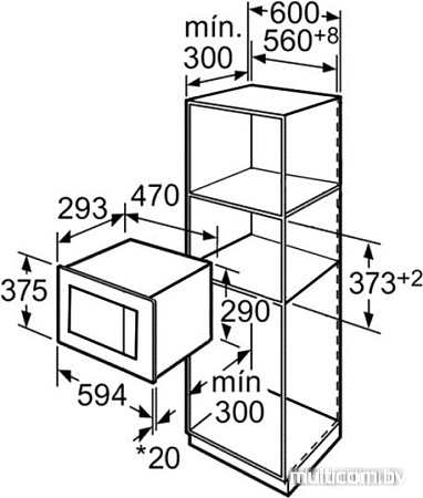 Микроволновая печь Weissgauff HMT-202