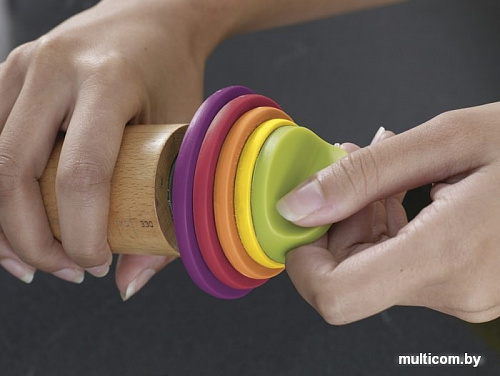 Скалка Joseph Joseph Adjustable Rolling Pin 20085 (разноцветная)