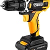 Дрель-шуруповерт Deko Sharker 16V 083-1108 (с 2-мя АКБ, кейс)