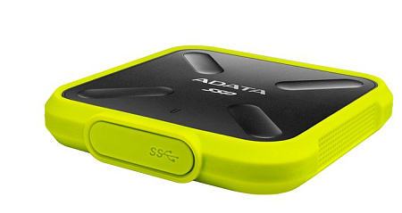 Внешний жесткий диск A-Data SD700 512GB (черный/желтый) [ASD700-512GU3-CYL]