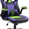 Игровое (геймерское) кресло FLOKY Asgard Purple-Green (фиолетовый/зеленый)