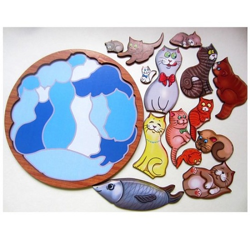 Мозаика/пазл Smile Decor Коты П014