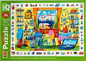 Пазл Айрис-Пресс IQ с развивающей игрой. В гостях у портного (96 эл)
