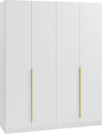 Шкаф распашной Soma Lord Gold 160x200 (белый)