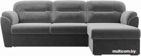 Угловой диван Лига диванов Бостон 100538 (серый)