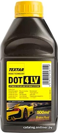 Тормозная жидкость Textar Dot 4 LV 0.5л