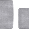 Набор ковриков Home One 372209 51х81/43х61 (темно-серый)