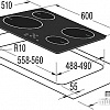 Варочная панель Korting HI 6450 BGR