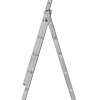 Лестница-помост FIT Трехсекционная алюминиевая 65434